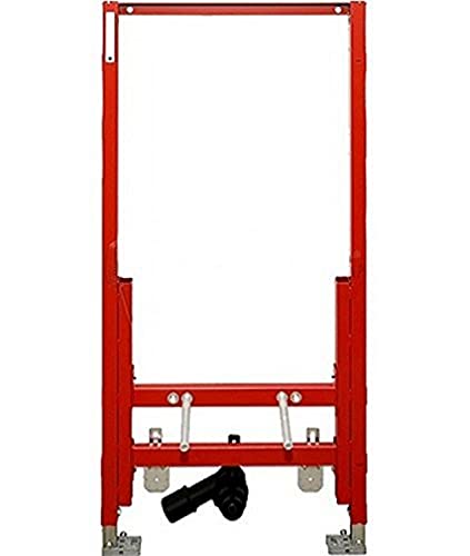 TECEprofil Bidetmodul (für wandhängendes Bidet, Bauhöhe 1120 mm, Montagerahmen, Haltebolzen, Abwasseranschluss, Anschlussbogen) 9330000, Large von TECE