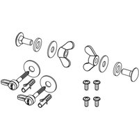 Tece drainprofile Ersatzteilset Schrauben für Wand- und Bodenmontagehalter von TECE