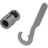 Tece - floor Werkzeugset 16 Typ Logo Handkalibrierer und Hakenschlüssel Dimension 16mm von TECE
