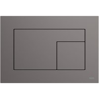 Tece - velvet - WC-Betätigungsplatte, Anti-Fingerprint-Oberflächenbehandlung, Anthrazit 9240731 von TECE