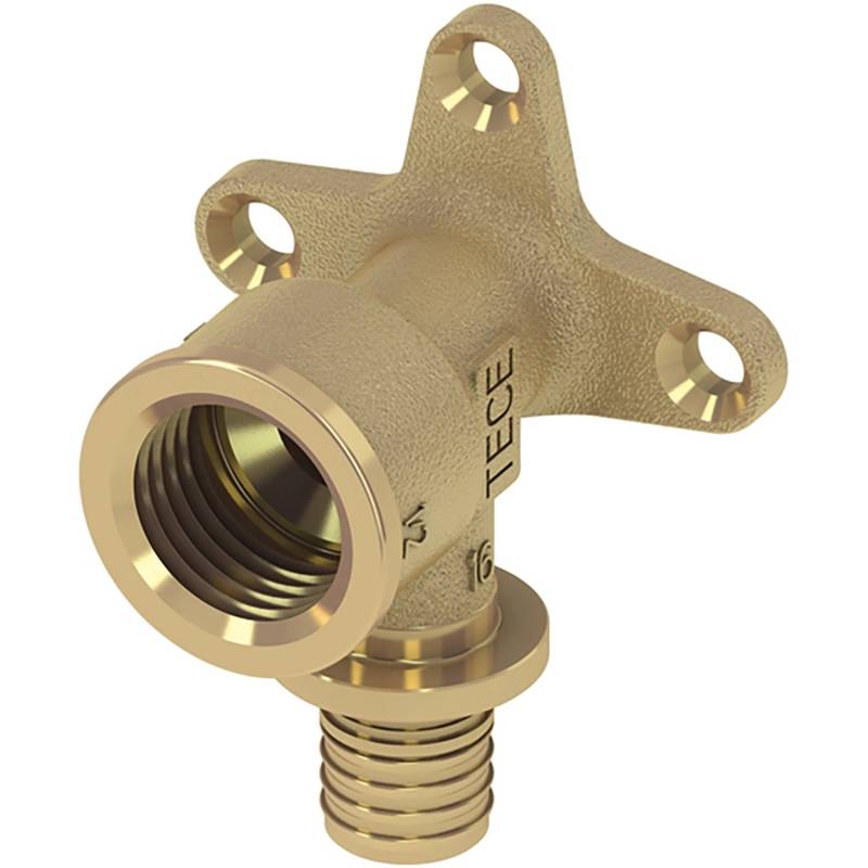 Teceflex Wandscheibe Dim. 20 mm x Rp 3/4 Siliziumbronze von TECE