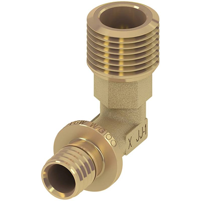 Teceflex Winkelübergangsnippel Dim. 16 mm x R 1/2 Siliziumbronze Teceflex Winkelübergangsnippel Dim. 16 mm x R 1/2 Siliziumbronze von TECE