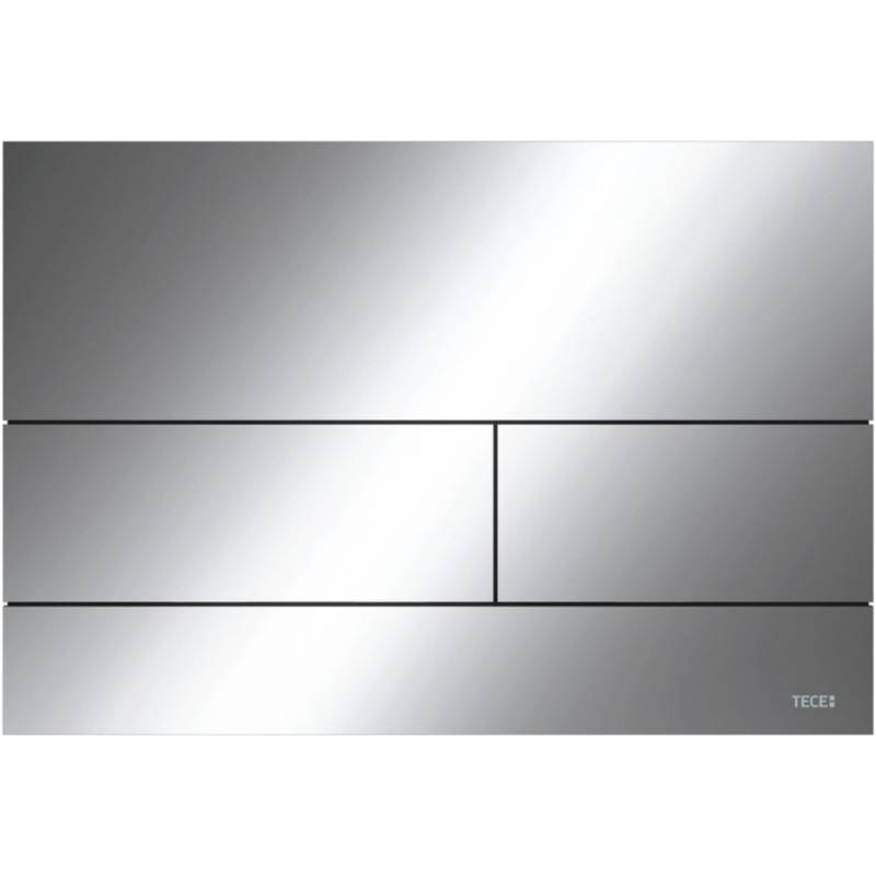 Tecesquare II Met. WC-Betätigungsplatte Chrom Glänzend von TECE