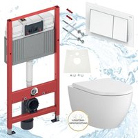 Tece - Vorwandelement Bartolo wc spülrandlos Komplettset Tece - Vorwandelement Bartolo wc spülrandlos Komplettset von TECE