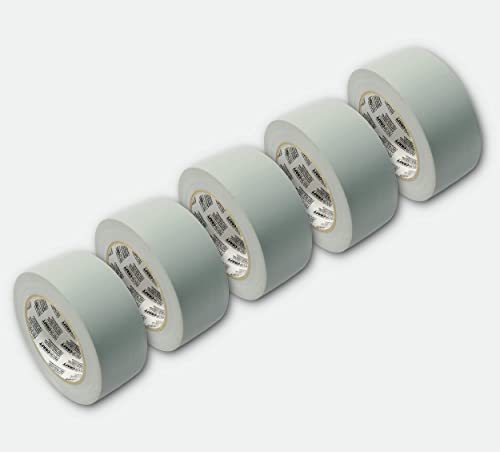 TECH-CRAFT® Klebeband | 5er Set Gewebeband | 5x 5m x 48 mm | hohe Klebekraft | Witterungsbeständiges Reparaturklebeband | Ideal zum Basteln, Verstärken, Reparieren | Allzweck von TECH-CRAFT