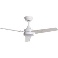 Ledkia - Ventilador de Techo Exterior led Vacker 105cm Motor dc cct Weiß von LEDKIA