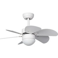 Techbrey - Deckenventilator Lautlos Orion Weiss 81cm DC-Motor Weiß , , Wifi: von TECHBREY