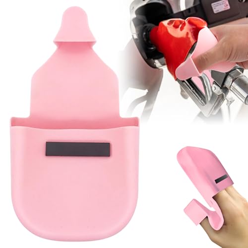TECHEEL Magnetischer Silikon Tankhandschuhe Praktische Tankhandschuhe aus Silikon Tankhandschuh Langlebige Handhandschuhe Betankungshandschuh Wiederverwendbarer Schutzhandschuh für Die Zapfsäule von TECHEEL