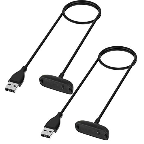 TECHGEAR 2 Stück USB Ladekabel Kompatibel mit Fitbit Inspire 3 USB Lade kabel Power Cradle Dock station Kompatibel mit Fitbit Inspire 3 SmartWatch TECHGEAR 2 Stück USB Ladekabel Kompatibel mit Fitbit Inspire 3 USB Lade kabel Power Cradle Dock station Kompatibel mit Fitbit Inspire 3 SmartWatch von TECHGEAR