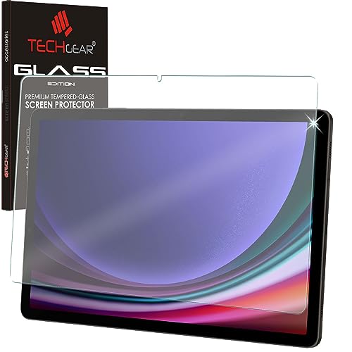 TECHGEAR Matte Glass für Galaxy Tab S9 11 Zoll, Matt Blendschutz Glas Auflage, Original gehärtetes Glas Displayschutzfolie kompatibel mit Samsung Galaxy Tab S9 2023 SM-X710 / SM-X716 von TECHGEAR