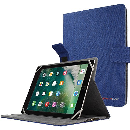 TECHGEAR PowerSuit Folio-Hülle für das Neue iPad 9.7" - Schutzhülle mit Integriertem 4000mah Power Bank und Standfuß (Blau) von TECHGEAR