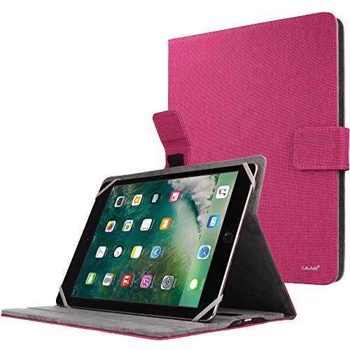 TECHGEAR PowerSuit Folio-Hülle für das Neue iPad 9.7" - Schutzhülle mit integriertem 4000mah Power Bank und Standfuß (Rosa) von TECHGEAR