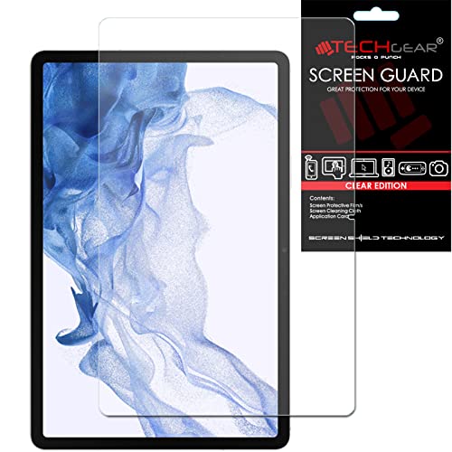TECHGEAR Schutzfolie für Galaxy Tab S9 11 Zoll (SM-X710 / SM-X716) Screen Protector, Ultra Klare Bildschirmschutz Display folie Kompatibel mit Samsung Galaxy Tab S9 2023 von TECHGEAR