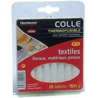 15 Karton-/Textilklebestifte (12 x 100 mm) Techman von TECHMAN