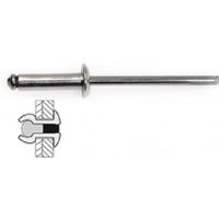 75 Stahlnieten / Stahl mit Flachkopf Ø 4 x 14 mm Techman 75 Stahlnieten / Stahl mit Flachkopf Ø 4 x 14 mm Techman von TECHMAN