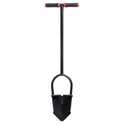 POWERSPADE Spaten & Wurzelsäge - gezackte Schaufelränder - komfortabler Doppelgriff - beschichteter Stahl von TECHNIGART