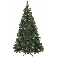 609-01 LED-Weihnachtsbaum Ottawa, beleuchtet ca. 210 cm, 260 led, Outdoor mit Standfuß - Technik@all von TECHNIK@ALL