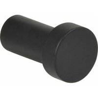 Technik Team - Technikteam Kleiderhaken Wand Bodon ø 18mm - Wandhaken zum Schrauben - rund, Stahl schwarz matt pulverbeschichtet von TECHNIK TEAM