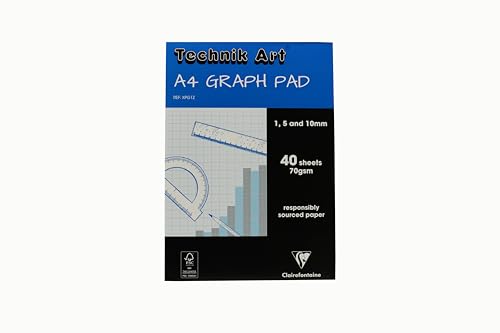 Technik Graphenblock, DIN A4, 1,5 x 10 mm Technik Graphenblock, DIN A4, 1,5 x 10 mm von Exacompta