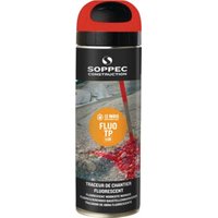 Soppec Markierungsspray FLUO TP 500 ml 9-12 Monate sichtbar für Baustellen rot von TECHNIMA Central