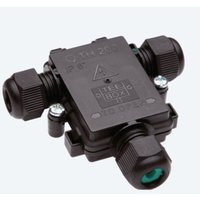 Techno 3-wege 3p abzweigdose schwarz - thr.200.s3m von TECHNO