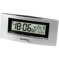 [NEUWERTIG] Proficell WT 182, 63 x 35 x 140 mm, 2 x AA Mignon, Silber - Wecker von TECHNOLINE