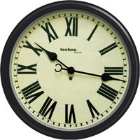 Technoline - Techno Line wt 7050 Quarz Wanduhr 50 cm x 13 cm Schwarz von TECHNOLINE