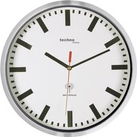 Technoline - Techno Line WT8990 Funk Wanduhr 30 cm x 5 cm Silber (metallic) von TECHNOLINE