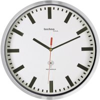 Technoline - Techno Line WT8990 Funk Wanduhr 30 cm x 5 cm Silber (metallic) von TECHNOLINE