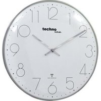 Technoline - Wanduhr wt 8240 chrom analog von TECHNOLINE