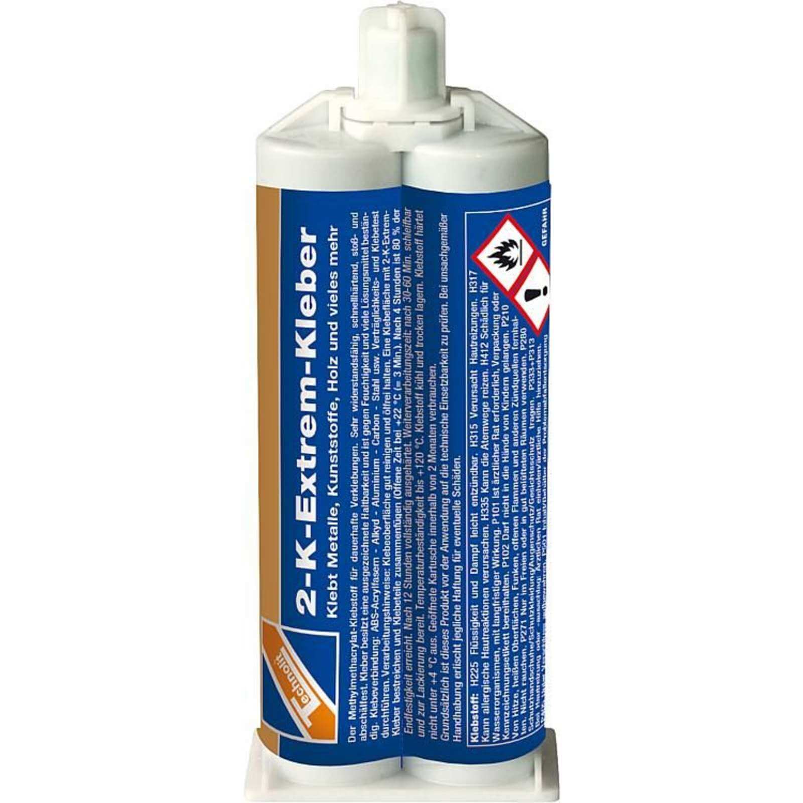 TECHNOLIT 2-K-Extrem-Kleber 50 ml, Mehrzweckkleber, Montagekleber, Kraftkleber von TECHNOLIT