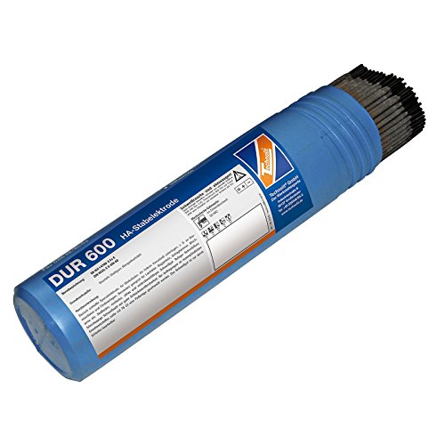 TECHNOLIT DUR 600 Hartauftragungs-Elektrode Stabelektrode div. Größe VPE 1kg, Größe:3.25 x 450 mm von TECHNOLIT