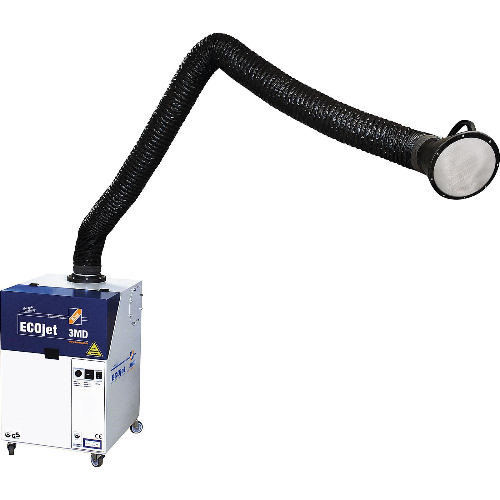 TECHNOLIT ECOjet 3MD Safety Schweißrauch Absauganlage Funkenschutzgitter 3m Arm von TECHNOLIT