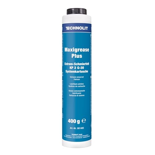 TECHNOLIT Extrem-Schmierfett Maxigrease Plus 400g Systemkartusche haftstark von TECHNOLIT
