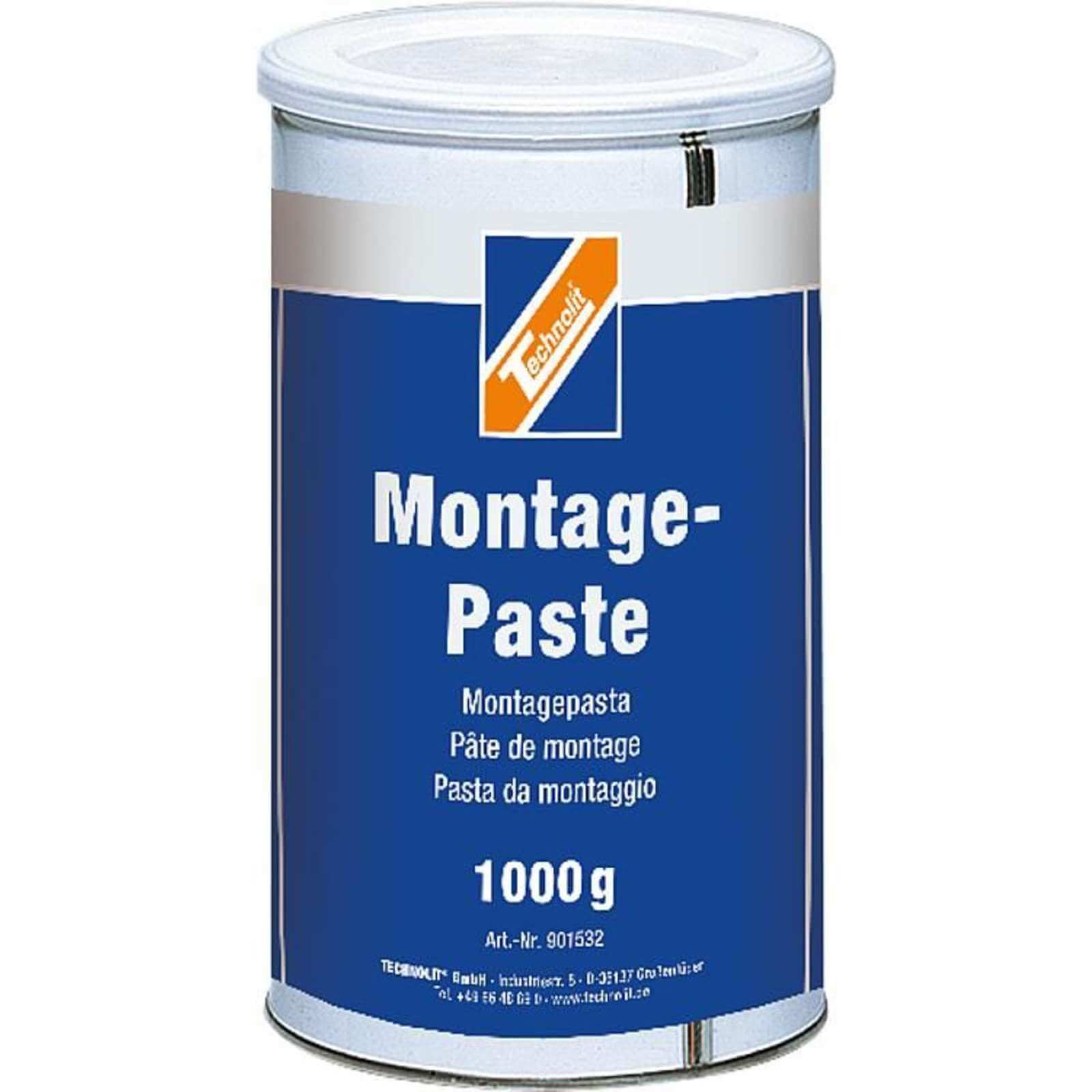 TECHNOLIT Montage-Paste 1000g, Montierpaste Schmierpaste Schmiermittel Wartung von TECHNOLIT