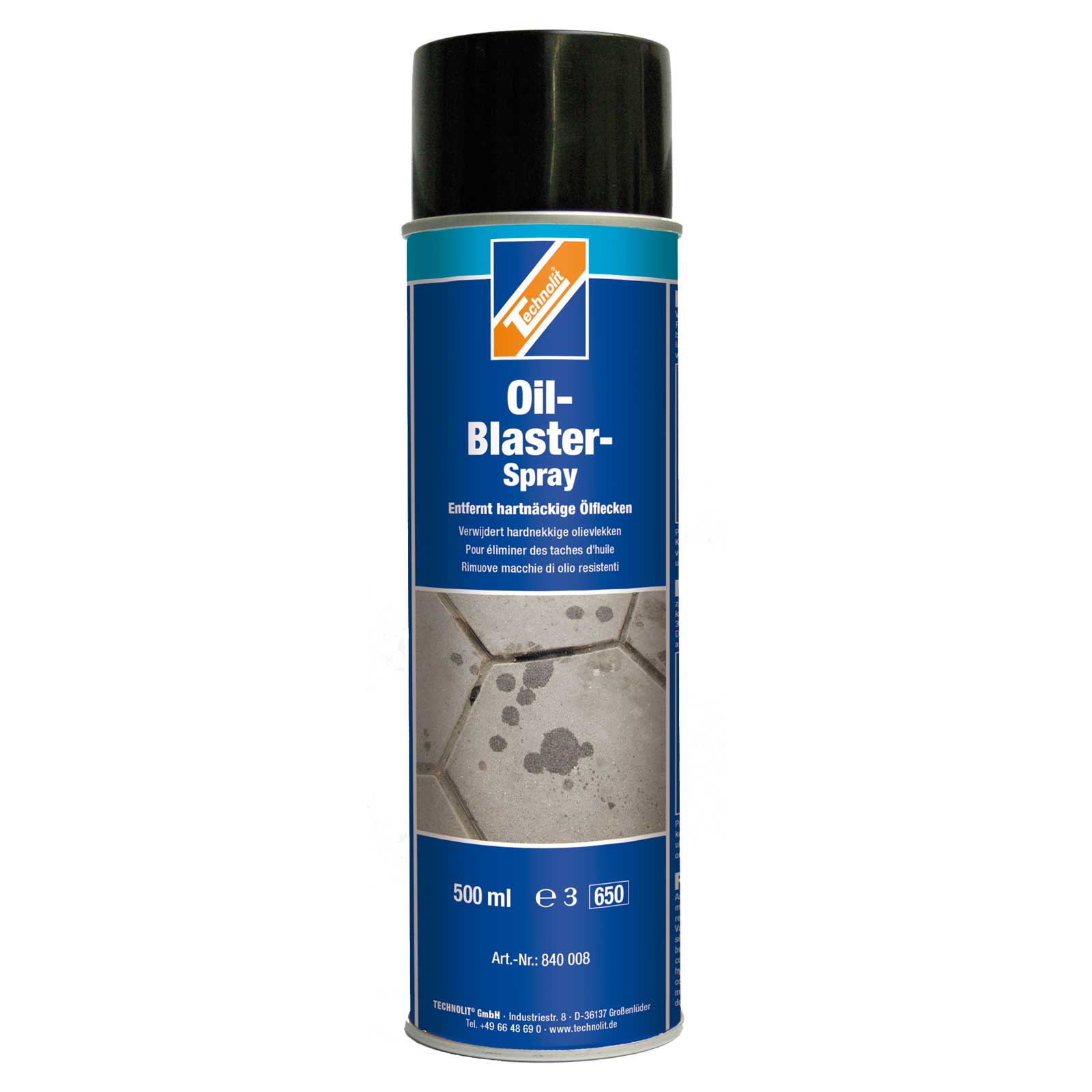 TECHNOLIT Ölfleckentferner Oil-Blaster 500ml, löst Öl und Fett aus Steinflächen von TECHNOLIT