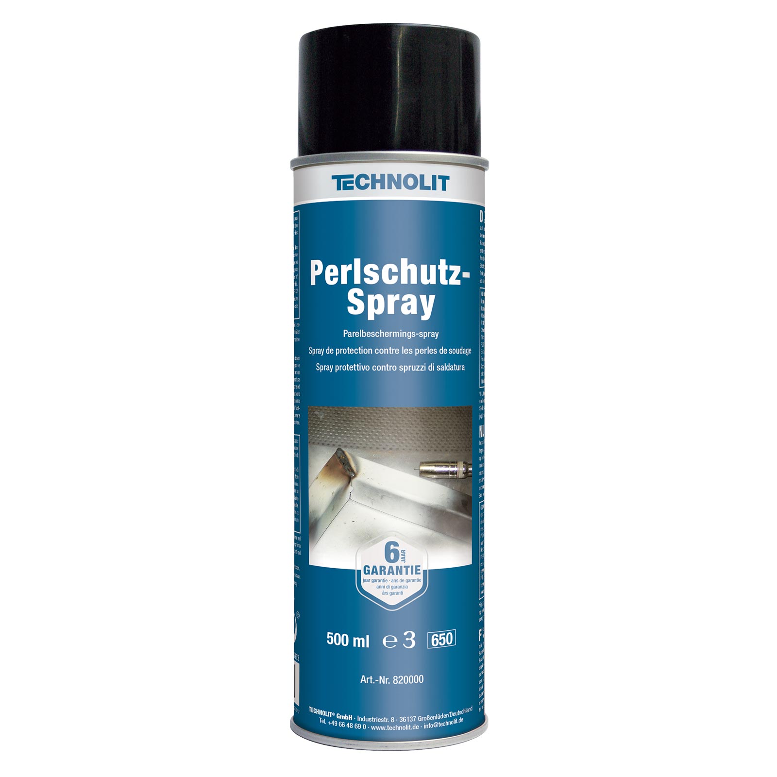 TECHNOLIT Perlschutz Spray Trennspray Schweißtrennspray mit Marmormehl 500ml von TECHNOLIT