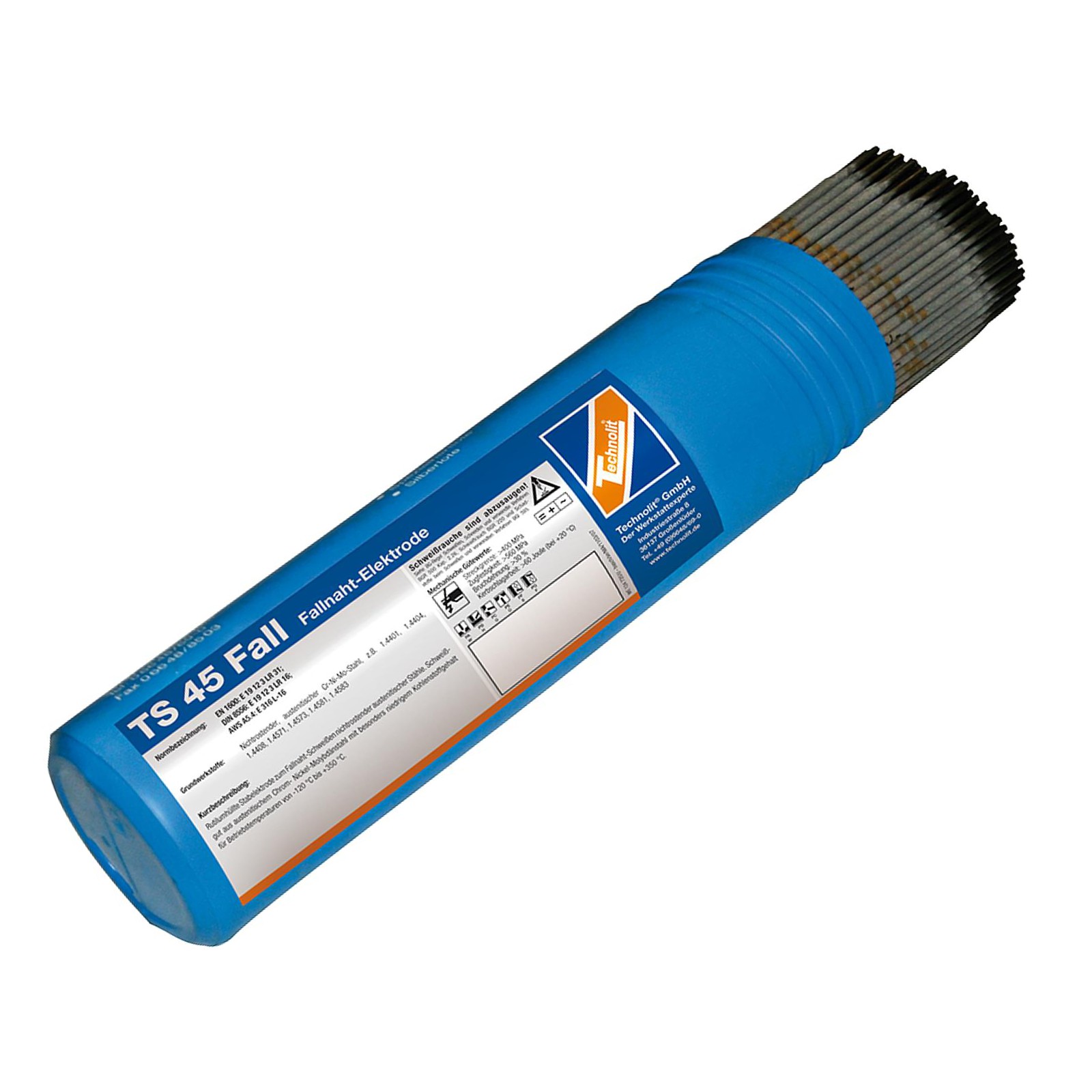 TECHNOLIT TS 45 Fall Stab-Elektrode Fallnaht V4A Stahl, VPE 1kg - diverse Größen Größe:3.25 mm TECHNOLIT TS 45 Fall Stab-Elektrode Fallnaht V4A Stahl, VPE 1kg - diverse Größen Größe:3.25 mm von TECHNOLIT