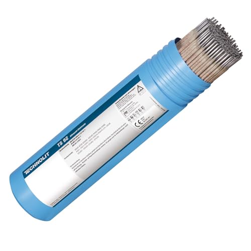 TECHNOLIT TS 92 Allround-Elektrode Stabelektrode Rutilzellulose - Schweißpositionen universell einsetzbar (1kg 4.0 x 350 mm) von TECHNOLIT