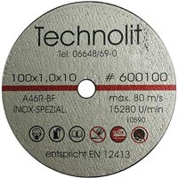 Trennscheibe Inox für Tiefenschneider - Technolit von TECHNOLIT