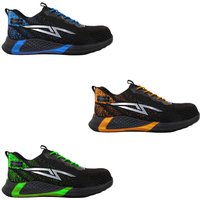Technosafe - Neon Shock Low S3 sr esd Sicherheitshalbschuhe - 47 eu - Orange von TECHNOSAFE