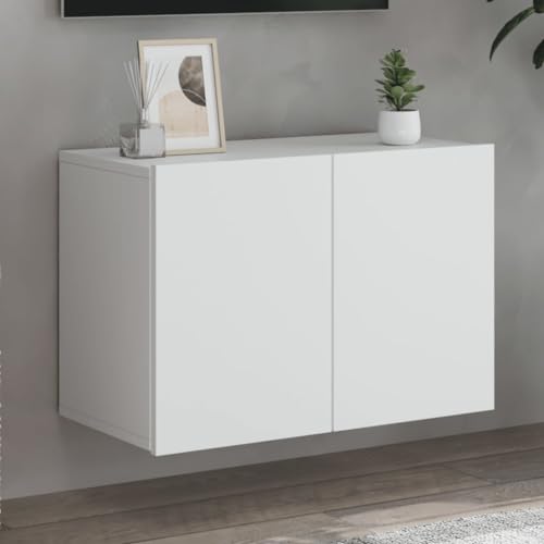 Furniture Home Tools TV-Schrank, Wandmontage, weiß, 60 x 30 x 41 cm von TECHPO