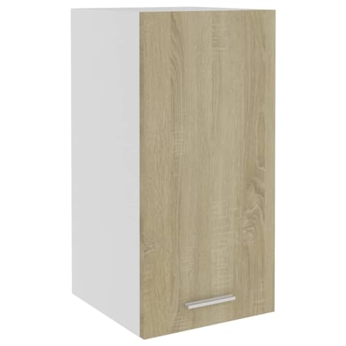 TECHPO Nice Cabinets & Storage Küchenschränke Hängeschrank Sonoma Eiche 29,5x31x60 cm Holzwerkstoff von TECHPO
