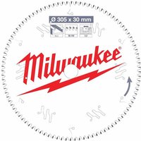 Kreissägeblatt Milwaukee Alu - ø 305 x 30 x 3 x 96 Zähne - 4932471323 von Milwaukee
