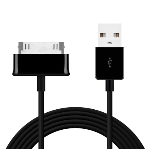 TECHZOCO Note-Tab 10.1 USB Schnelllade Datenkabel GT-P5113 GT-P3113 GT-N8013 GT-P7510 USB Kabel 30 Pin 1 Meter schwarz für Samsung Galaxy Tab, Galaxy-Tab-2 10.1 Handy TECHZOCO Note-Tab 10.1 USB Schnelllade Datenkabel GT-P5113 GT-P3113 GT-N8013 GT-P7510 USB Kabel 30 Pin 1 Meter schwarz für Samsung Galaxy Tab, Galaxy-Tab-2 10.1 Handy von TECHZOCO
