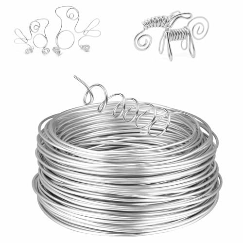 TECHZOCO Verzinkter Eisendraht, Blumendraht, Basteldraht, Rolle aus kunststoffbeschichtetem Stahldraht, flexibler Bindedraht, Basteldraht, Durchmesser 1,6 mm, Länge 15 Meter TECHZOCO Verzinkter Eisendraht, Blumendraht, Basteldraht, Rolle aus kunststoffbeschichtetem Stahldraht, flexibler Bindedraht, Basteldraht, Durchmesser 1,6 mm, Länge 15 Meter von TECHZOCO