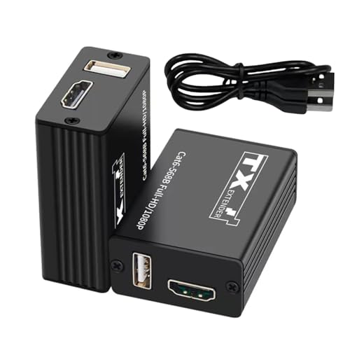 HDMI KVM Extender 1080P IP Ethernet Direct 1 zu 1 Extender für DVR NVR Kamera HDMI KVM Extender 1080P IP Ethernet Direct 1 zu 1 Extender für DVR NVR Kamera von TECKEEN