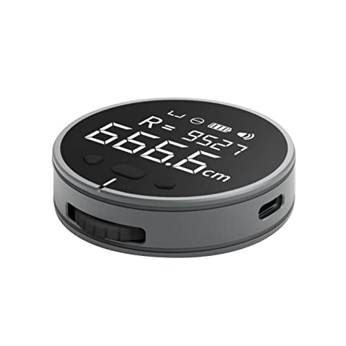 Multifunktionales digitales Maßband, 99 m, hohe Genauigkeit, elektronisches Rolllineal mit LCD-Display für flachen, gebogenen Durchmesser, ungerade Form Multifunktionales digitales Maßband, 99 m, hohe Genauigkeit, elektronisches Rolllineal mit LCD-Display für flachen, gebogenen Durchmesser, ungerade Form von TECKEEN
