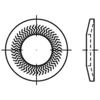 Art 88124 Teckentrup Sperrkantscheiben a 4 skm 16 a 4 s 200 Stk Art 88124 Teckentrup Sperrkantscheiben a 4 skm 16 a 4 s 200 Stk von TECKENTRUP