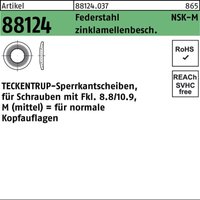 Teckentrup - Sperrkantscheibe r 88124 nsk-m 5 Federstahl zinklamellenbeschichtet von TECKENTRUP